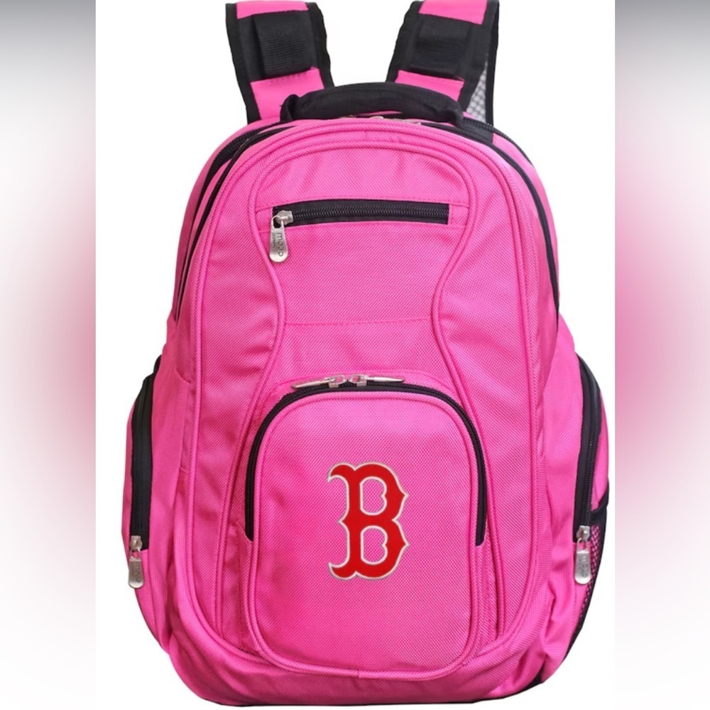Mojo Boston Red Sox MOJO Pink Backpack Laptop